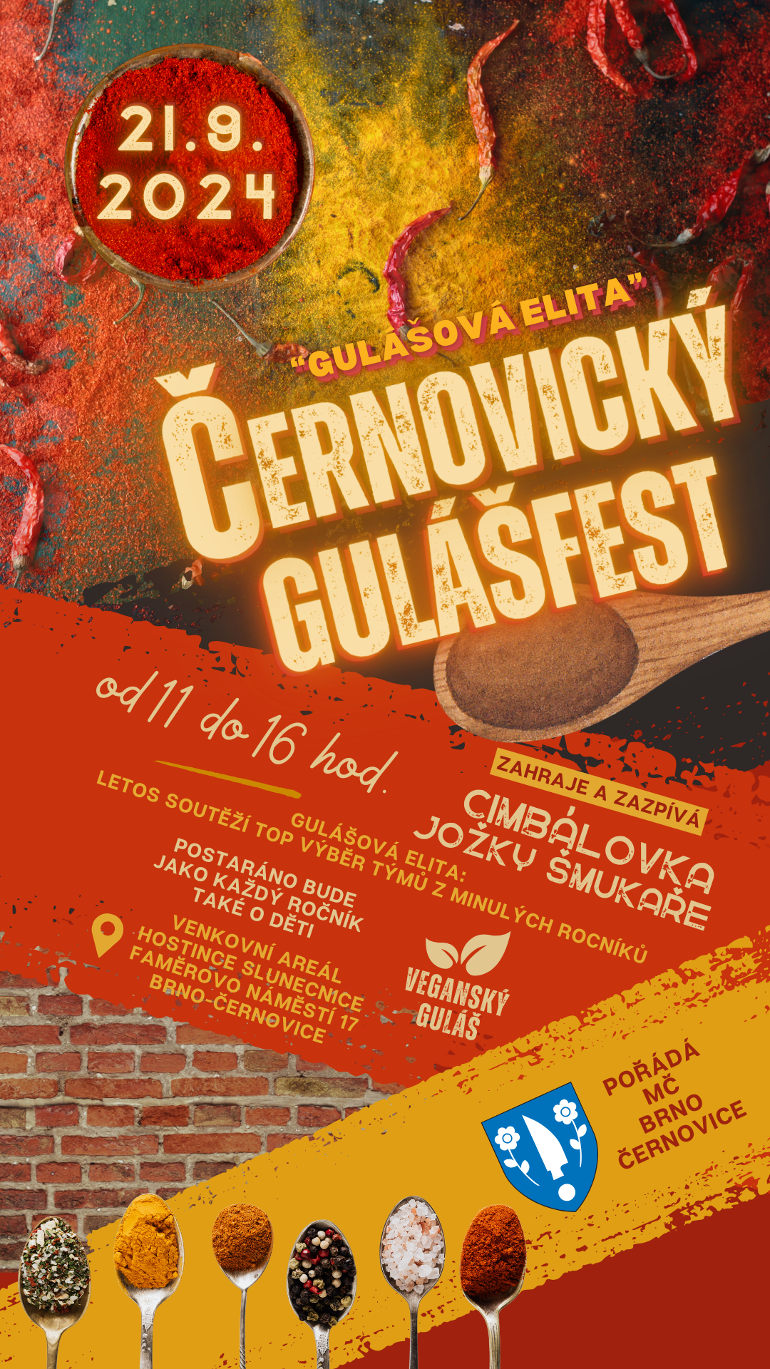 Pozvánka na Černovický gulášfest